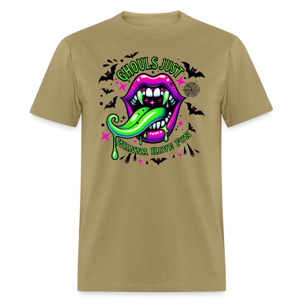 Ghouls Just Want to Have Fun T-Shirt - option1# - Unisex Classic T-Shirt | Fruit of the Loom 3930