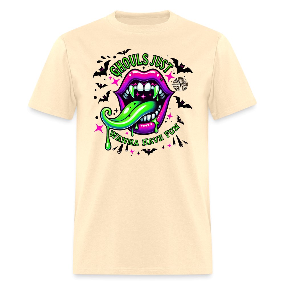 Ghouls Just Want to Have Fun T-Shirt - option1# - Unisex Classic T-Shirt | Fruit of the Loom 3930