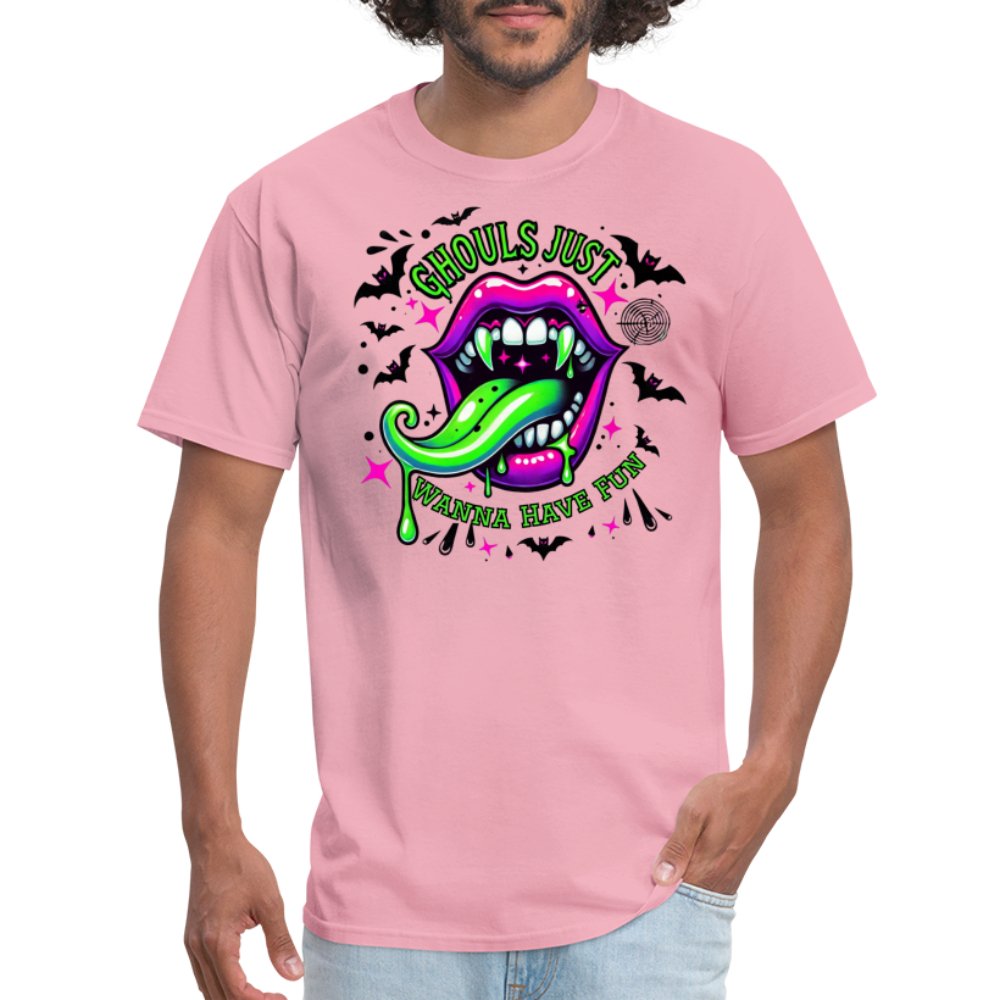 Ghouls Just Want to Have Fun T-Shirt - option1# - Unisex Classic T-Shirt | Fruit of the Loom 3930