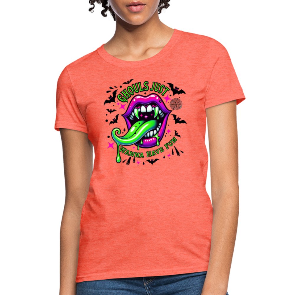 Ghouls Just Want to Have Fun Women's T-Shirt - option1# - Women's T-Shirt | Fruit of the Loom L3930R