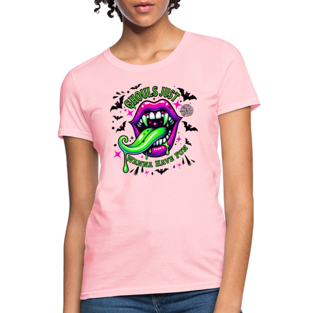 Ghouls Just Want to Have Fun Women's T-Shirt - option1# - Women's T-Shirt | Fruit of the Loom L3930R