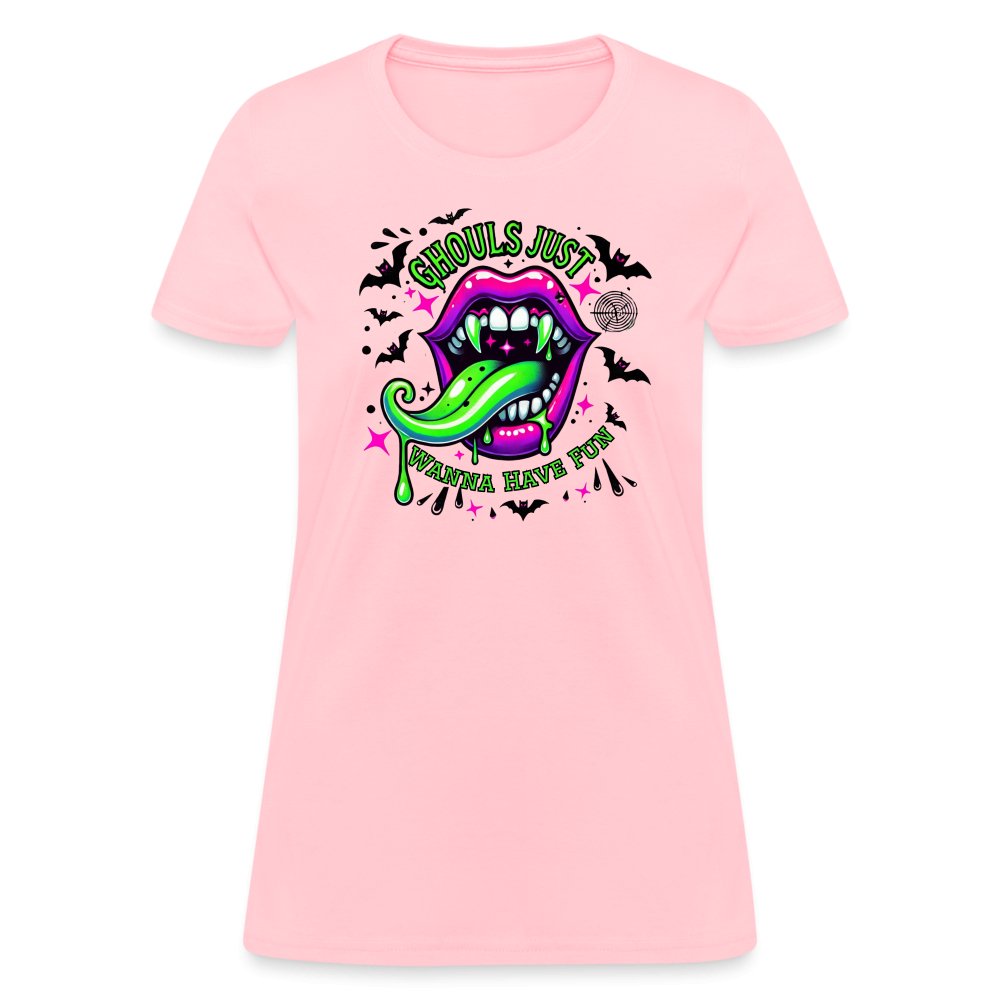 Ghouls Just Want to Have Fun Women's T-Shirt - option1# - Women's T-Shirt | Fruit of the Loom L3930R