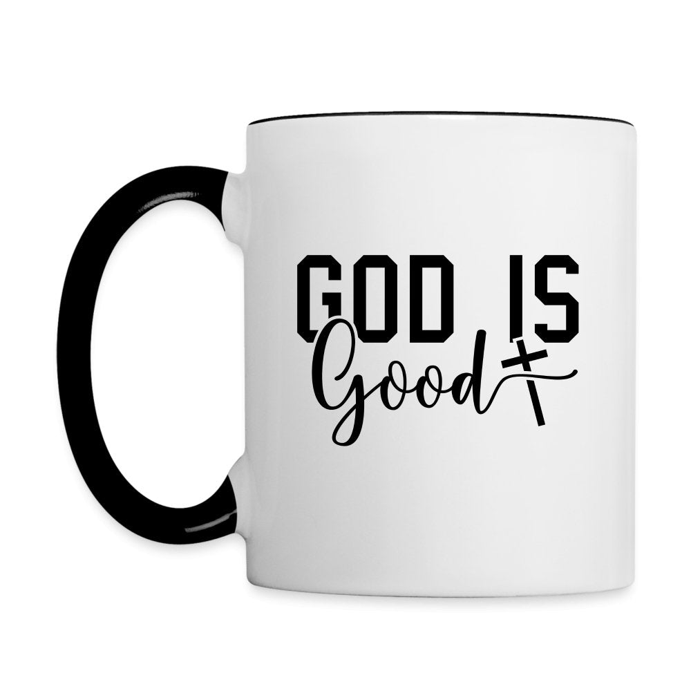 God is Good Coffee Mug - white/black