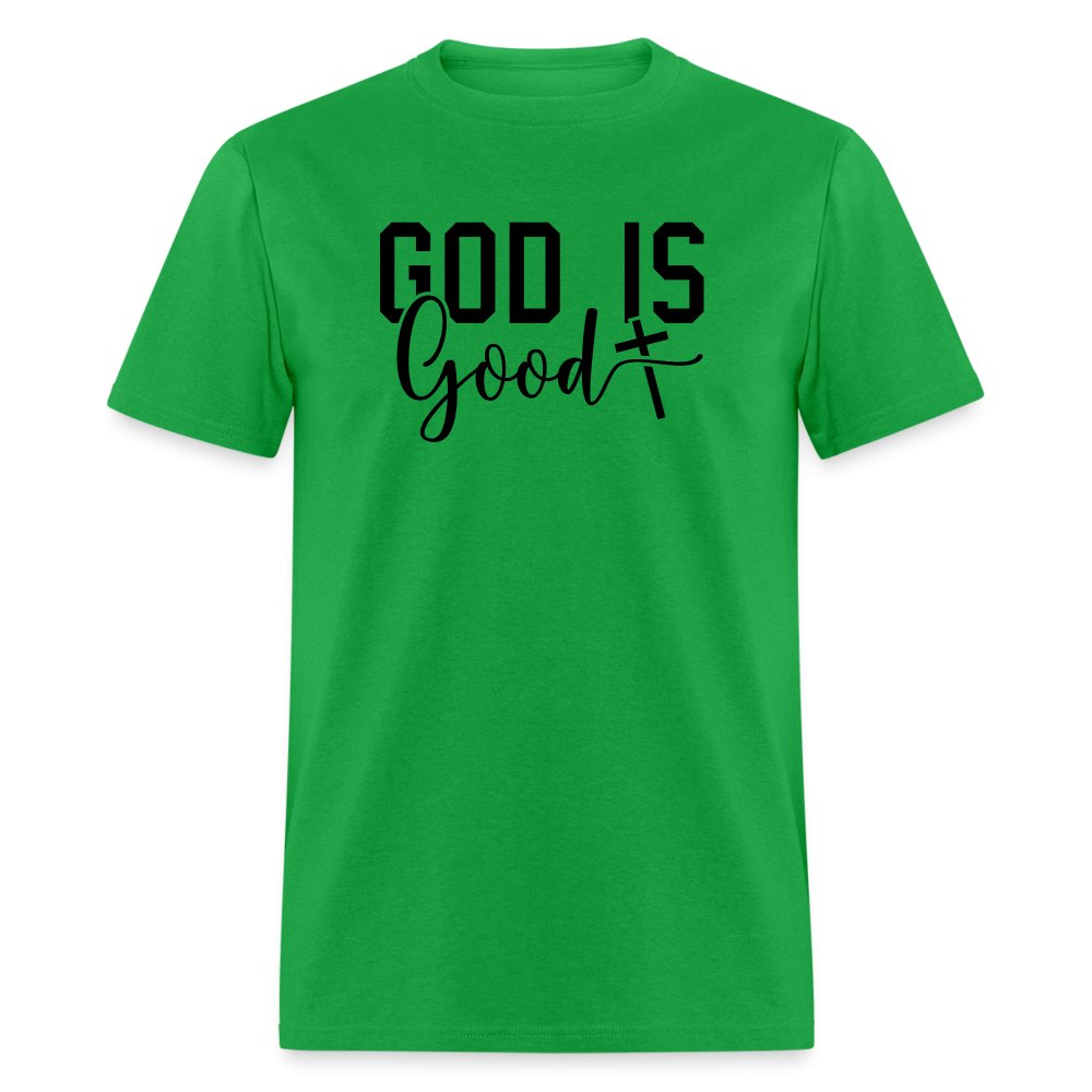 God is Good T-Shirt - bright green