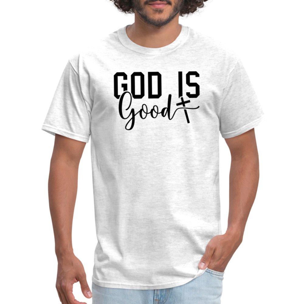 God is Good T-Shirt - light heather gray