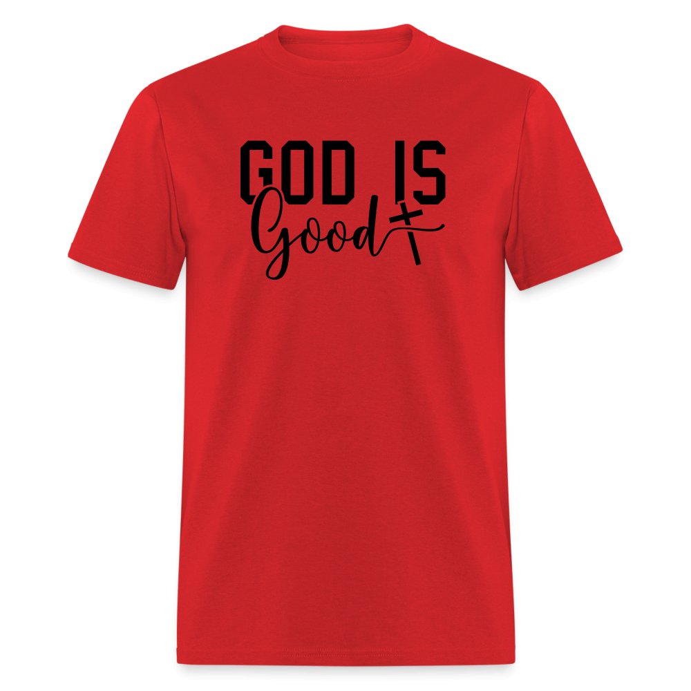 God is Good T-Shirt - red