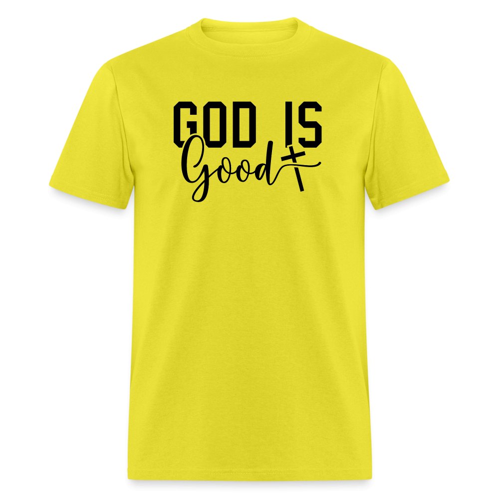 God is Good T-Shirt - yellow