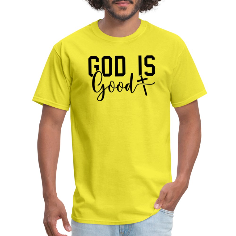 God is Good T-Shirt - yellow