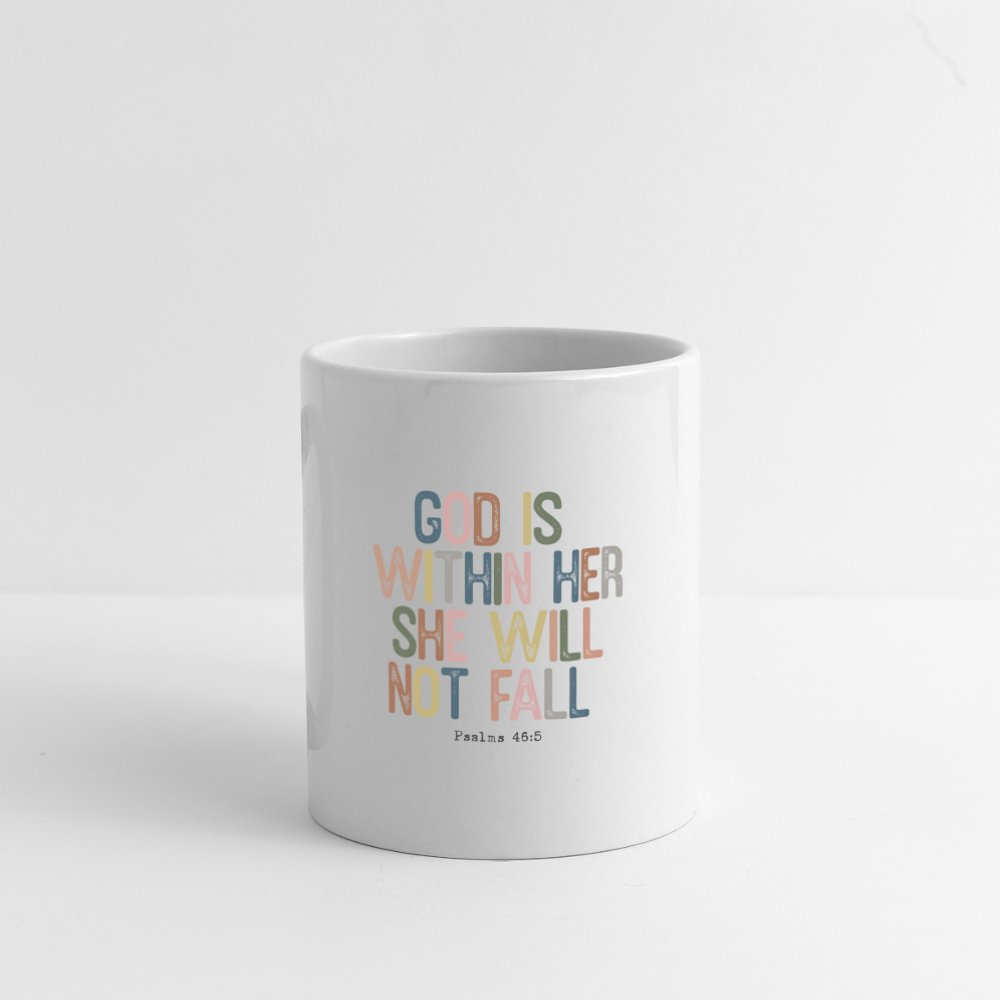 God is within Her She Will Not Fail (Psalms 46:5) Coffee Mug - option1# - Coffee/Tea Mug | BestSub B101AA