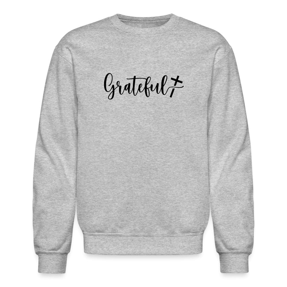 Grateful Sweatshirt - heather gray