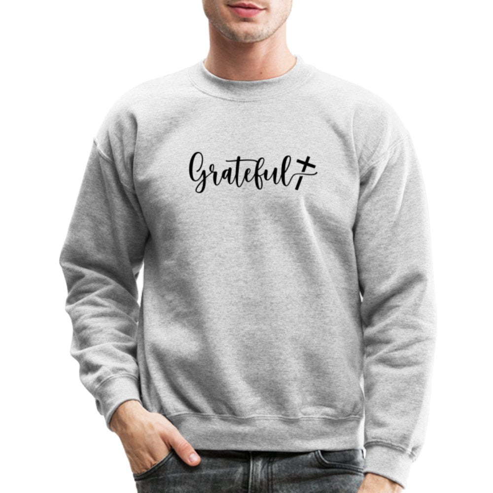 Grateful Sweatshirt - heather gray