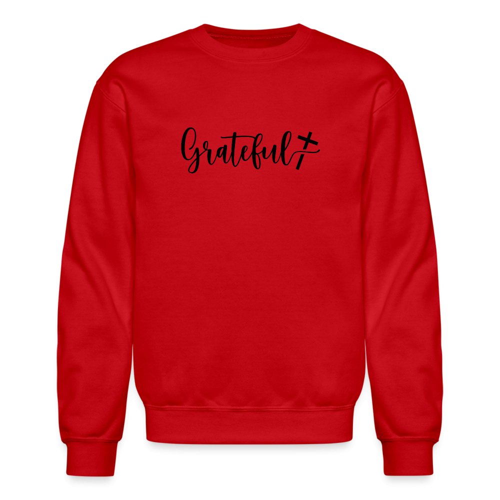 Grateful Sweatshirt - red