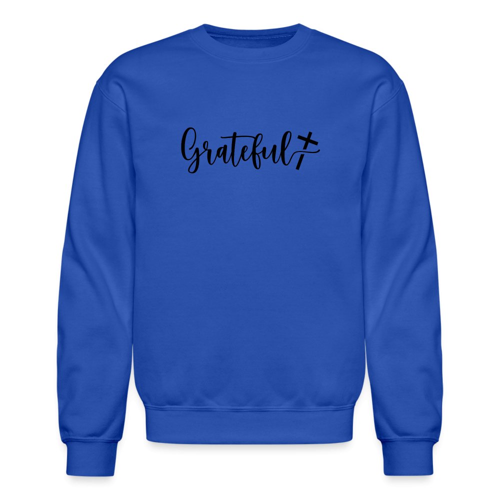 Grateful Sweatshirt - royal blue