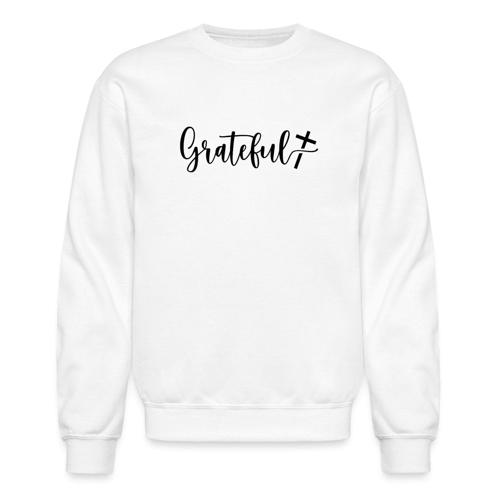 Grateful Sweatshirt - white