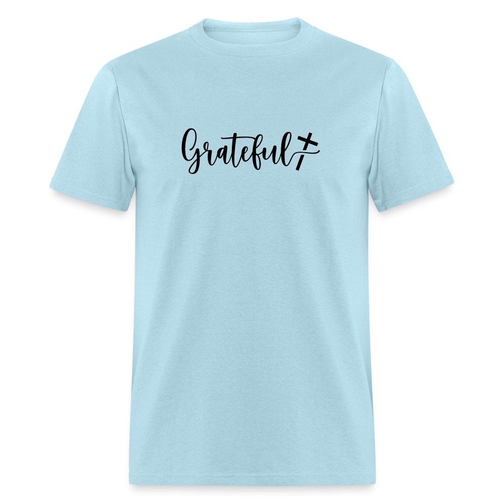 Grateful T-Shirt - powder blue