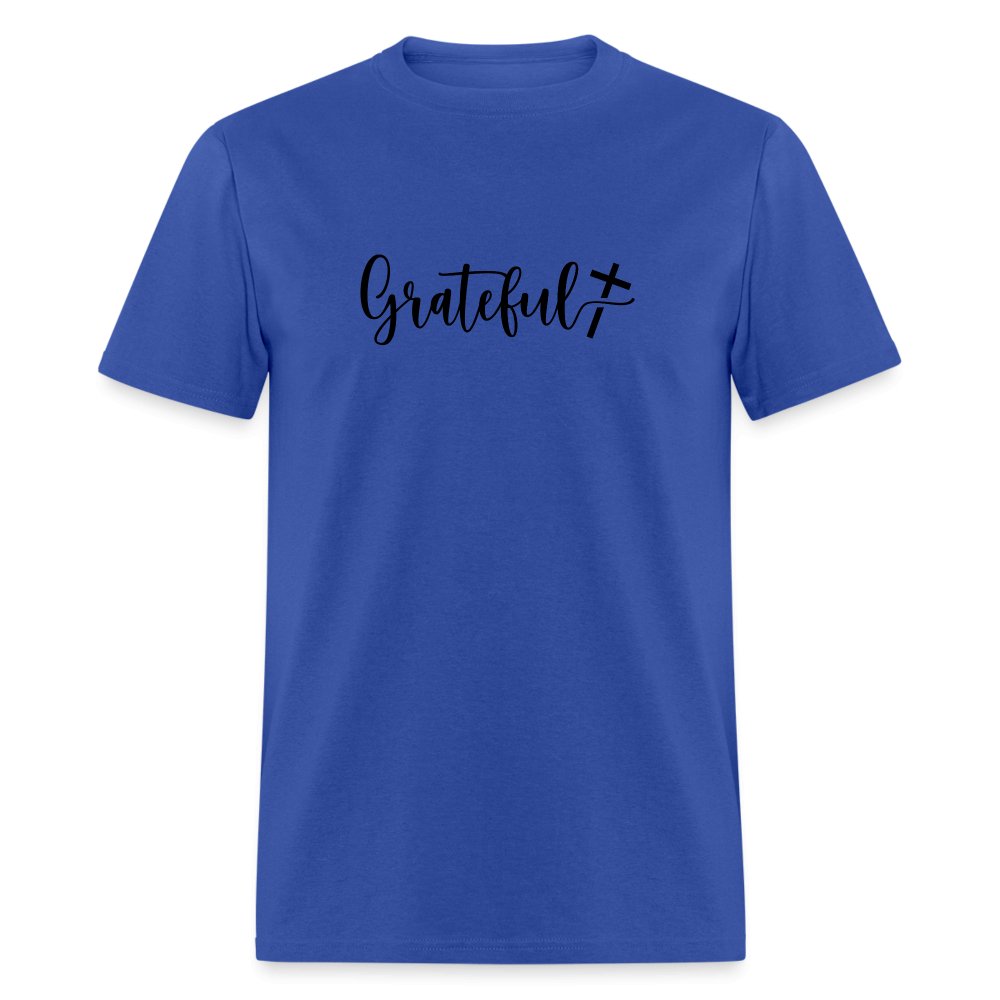 Grateful T-Shirt - royal blue