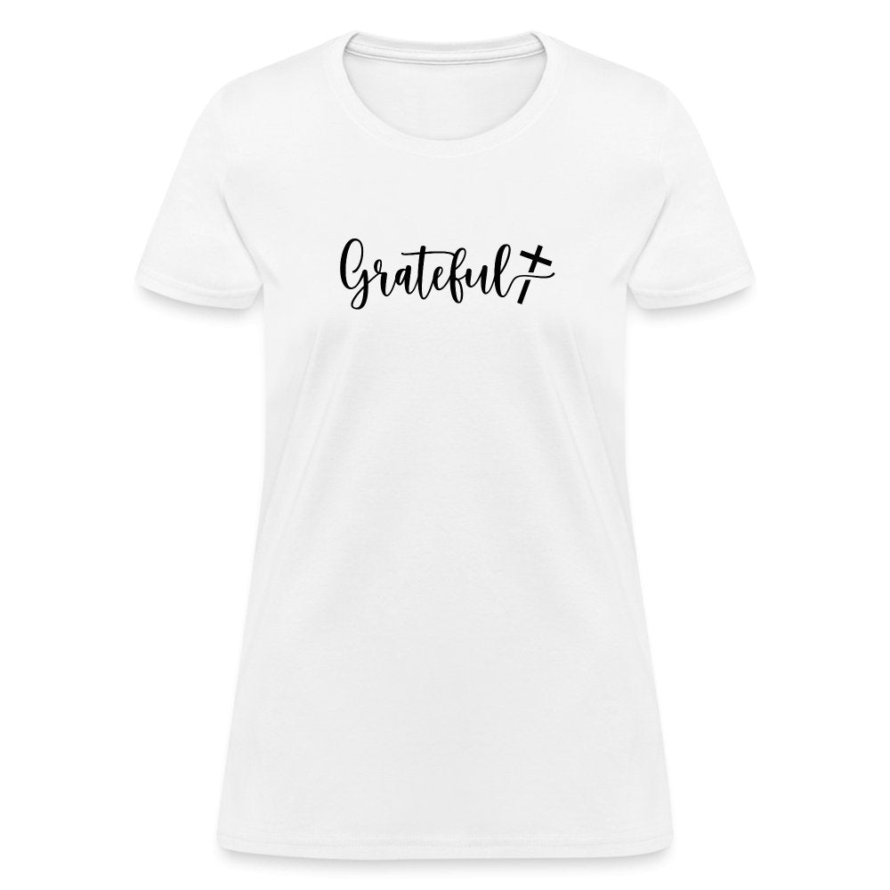 Grateful Women's T-Shirt - white