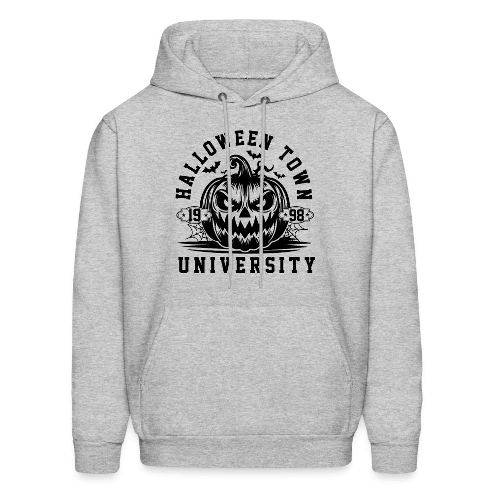 Halloween Town University Hoodie (Halloween) - heather gray