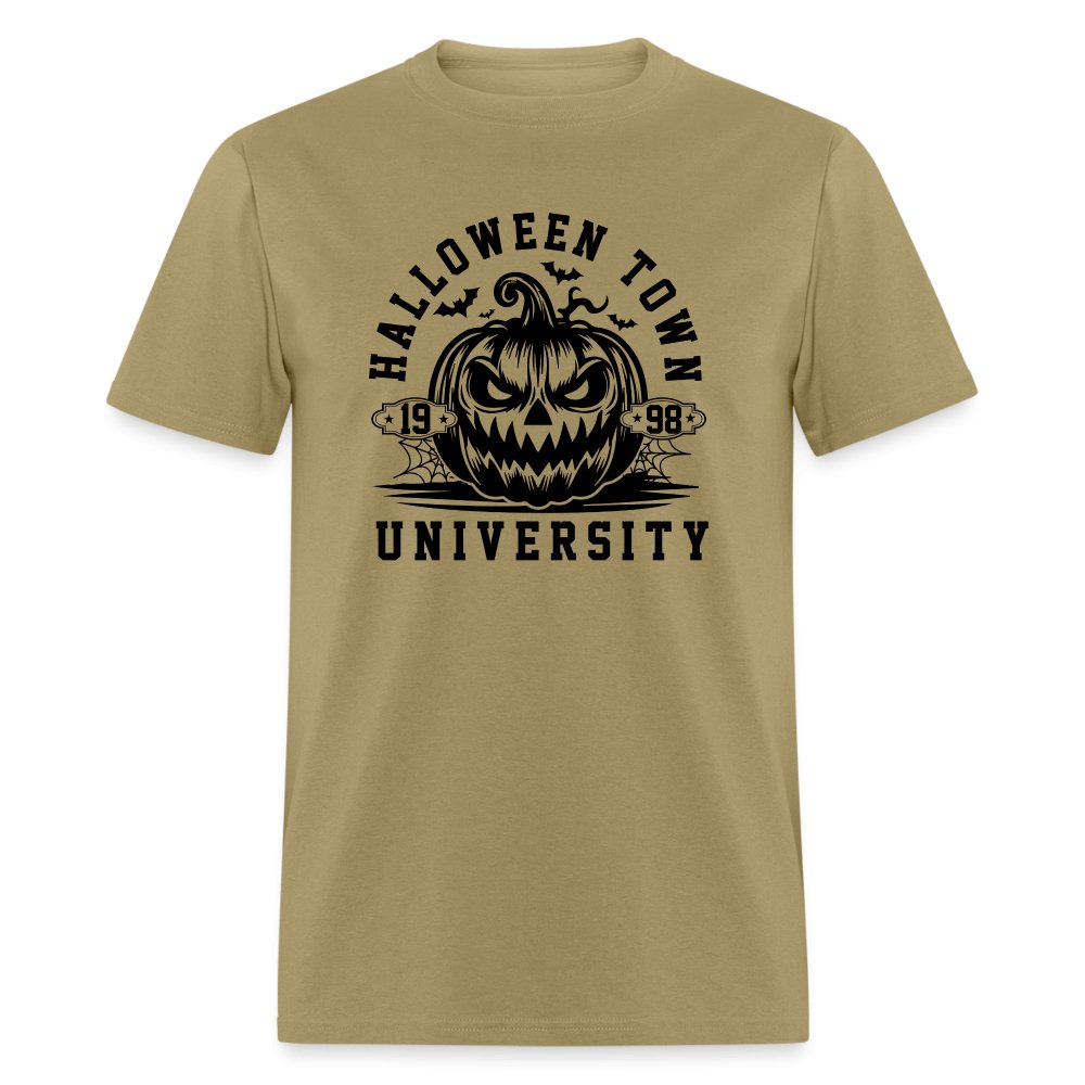 Halloween Town University T-Shirt (Halloween) - khaki