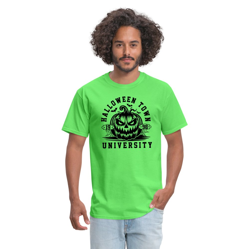 Halloween Town University T-Shirt (Halloween) - kiwi