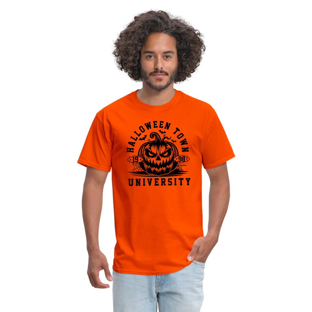 Halloween Town University T-Shirt (Halloween) - option1# - Unisex Classic T-Shirt | Fruit of the Loom 3930