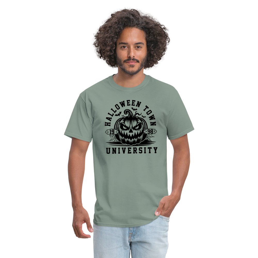 Halloween Town University T-Shirt (Halloween) - sage