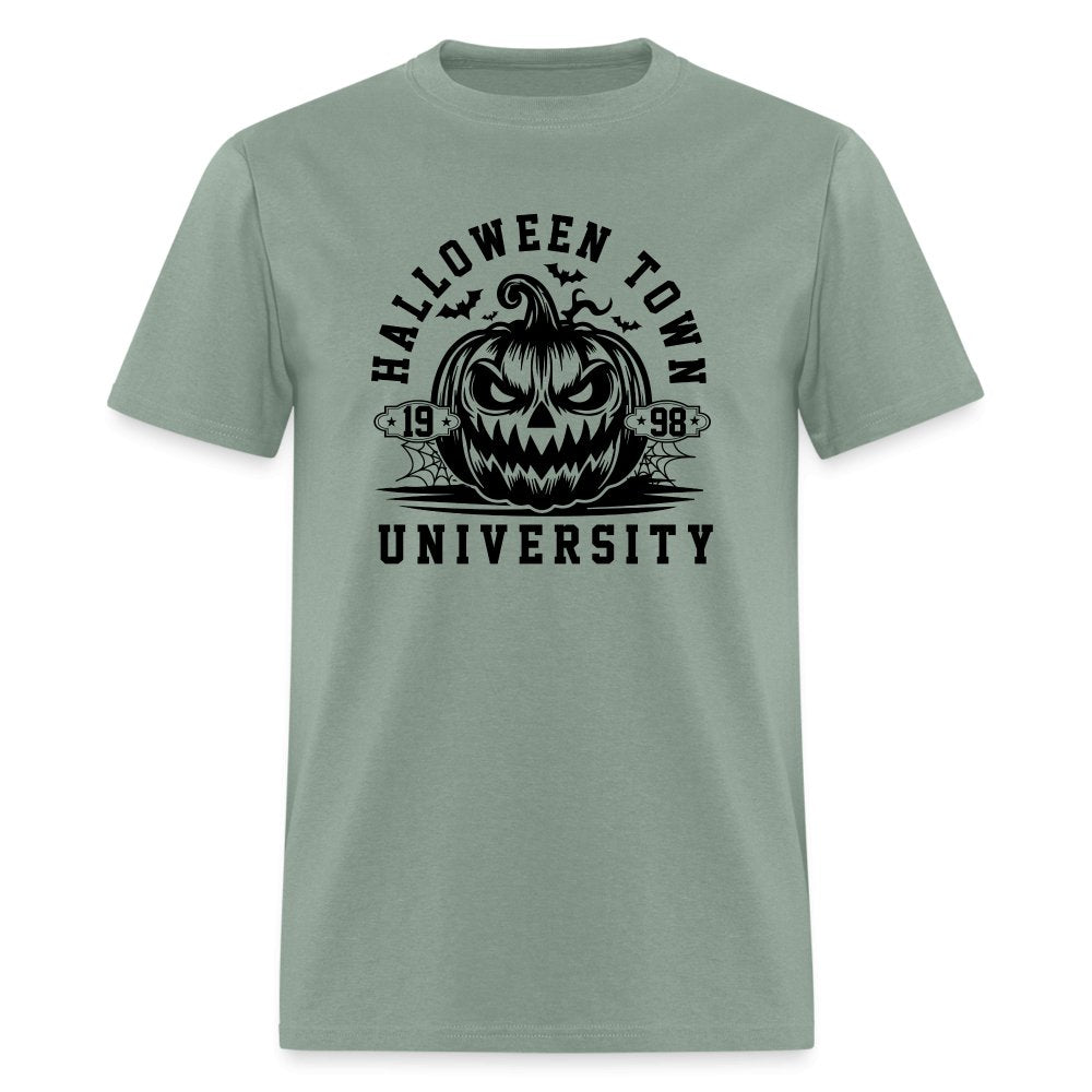 Halloween Town University T-Shirt (Halloween) - sage