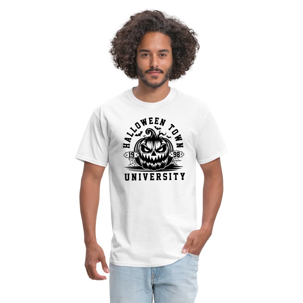 Halloween Town University T-Shirt (Halloween) - white