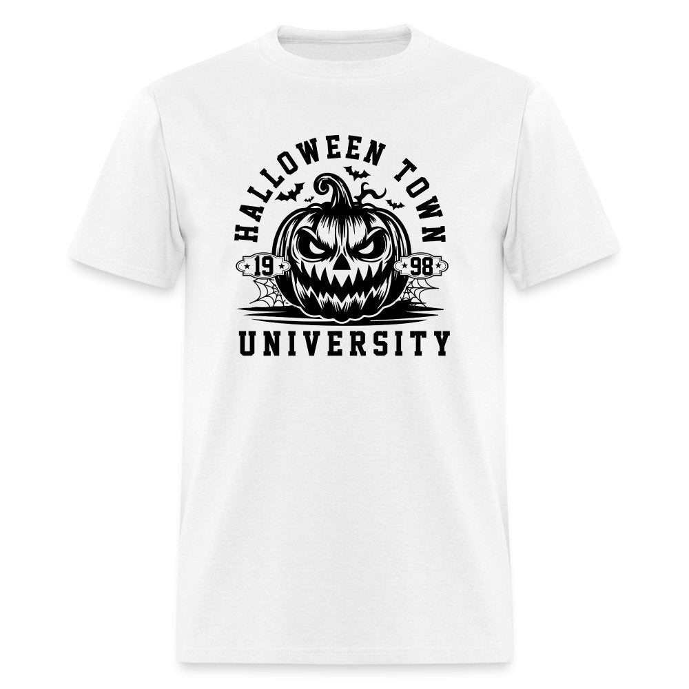 Halloween Town University T-Shirt (Halloween) - white