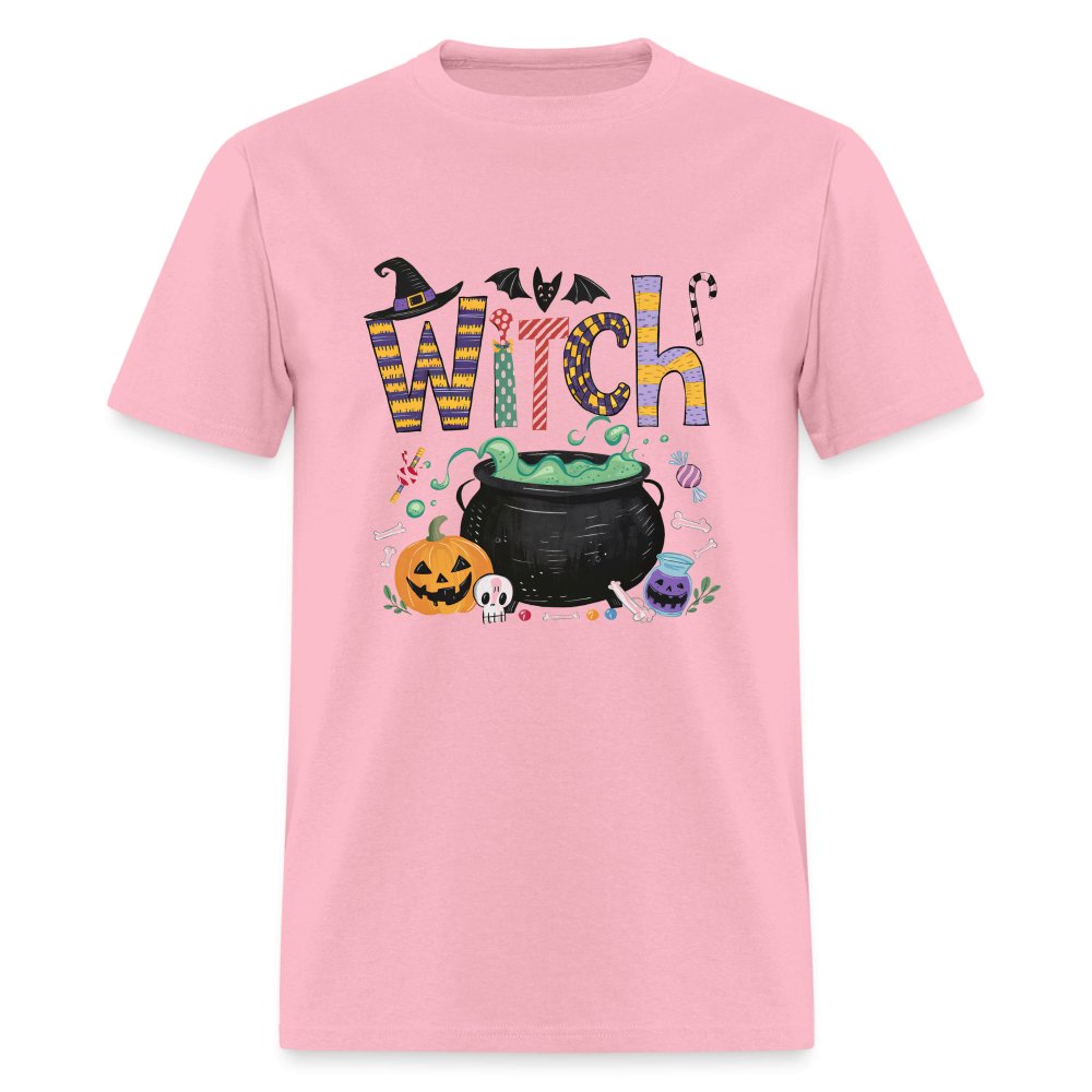 Halloween Witch T-Shirt - pink