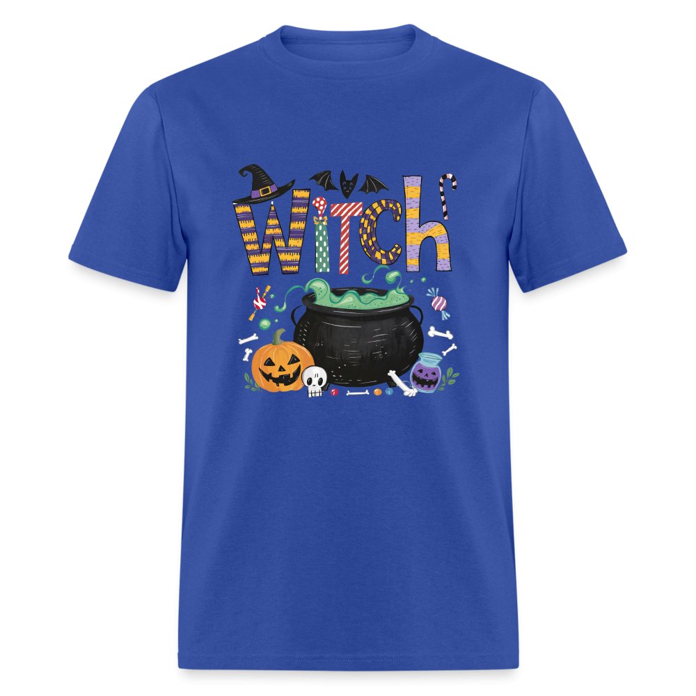 Halloween Witch T-Shirt - royal blue