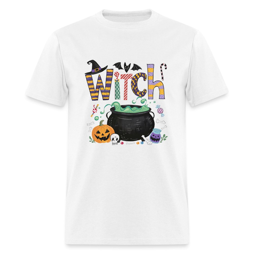 Halloween Witch T-Shirt - white