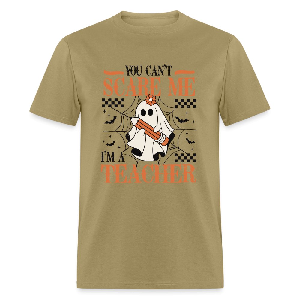 (Halloween) You Can't Scare Me I'm a Teacher T-Shirt - white