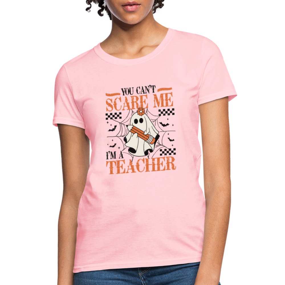 (Halloween) You Can't Scare Me I'm a Teacher Women's T-Shirt - option1# - Women's T-Shirt | Fruit of the Loom L3930R