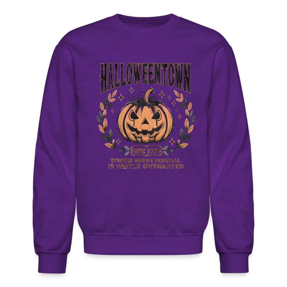 Halloweentown Sweatshirt - purple