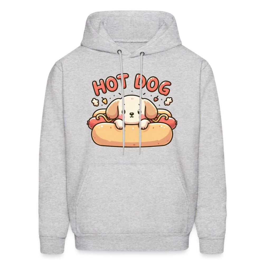 Hot Dog Hoodie(Puppy inside Hot Dog Bun) - option1# - Men's Hoodie | Hanes P170