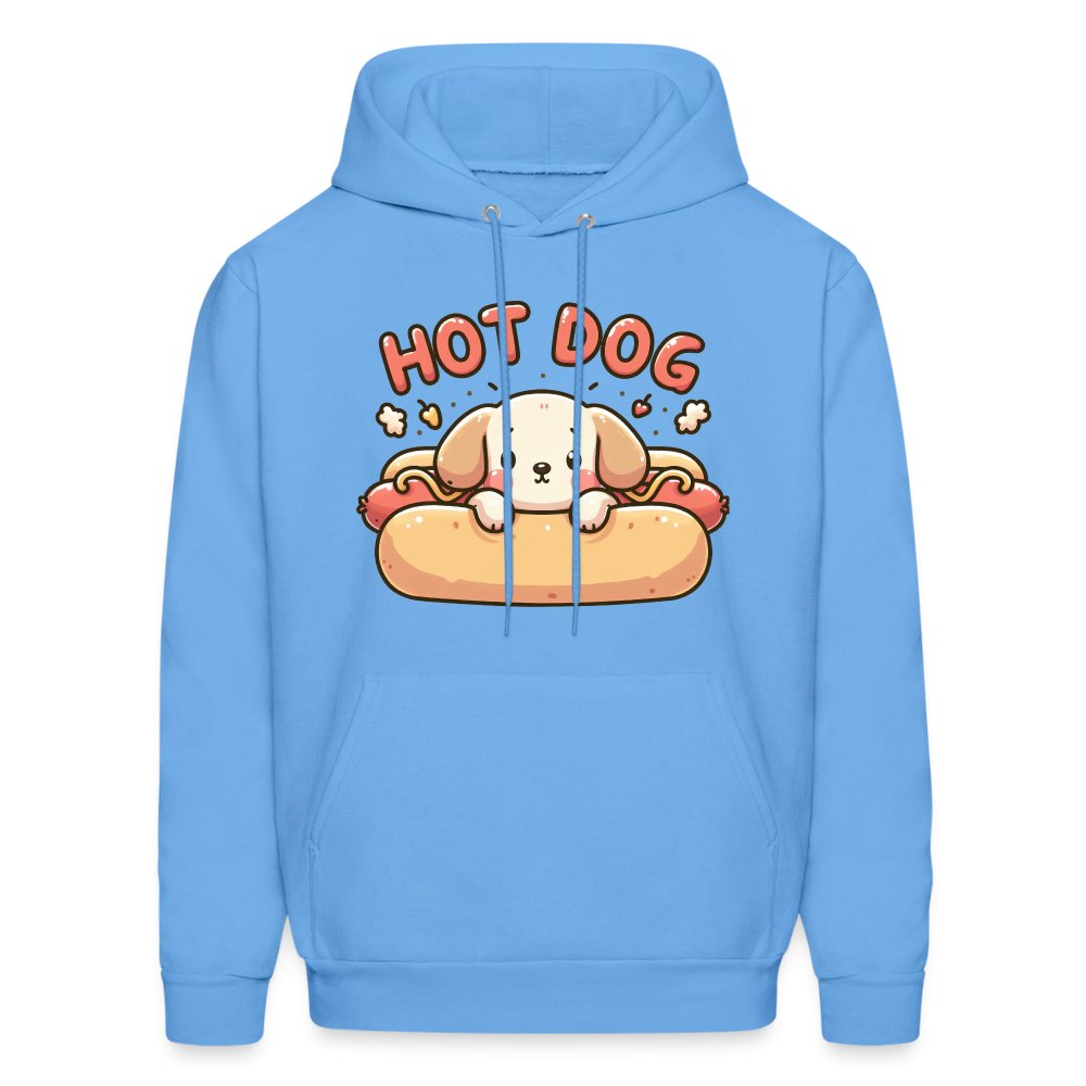 Hot Dog Hoodie(Puppy inside Hot Dog Bun) - option1# - Men's Hoodie | Hanes P170