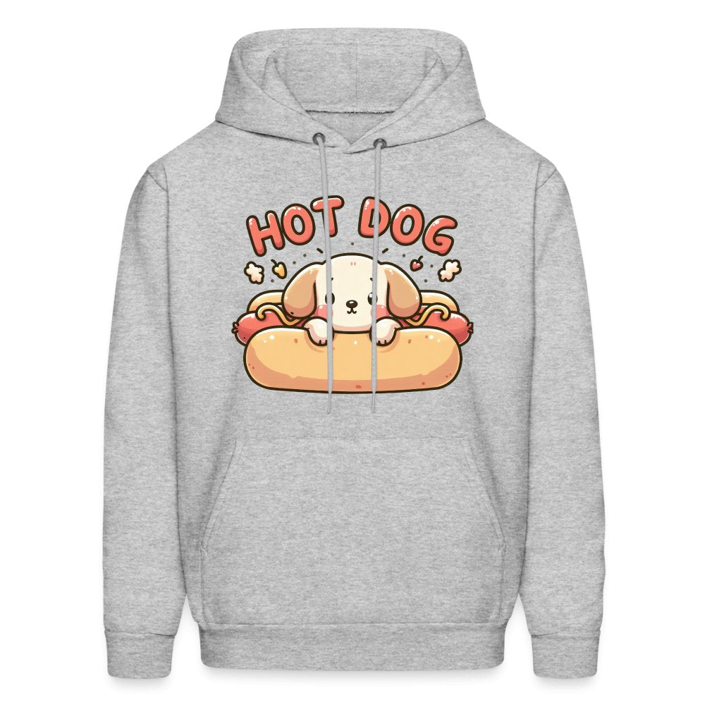 Hot Dog Hoodie(Puppy inside Hot Dog Bun) - option1# - Men's Hoodie | Hanes P170