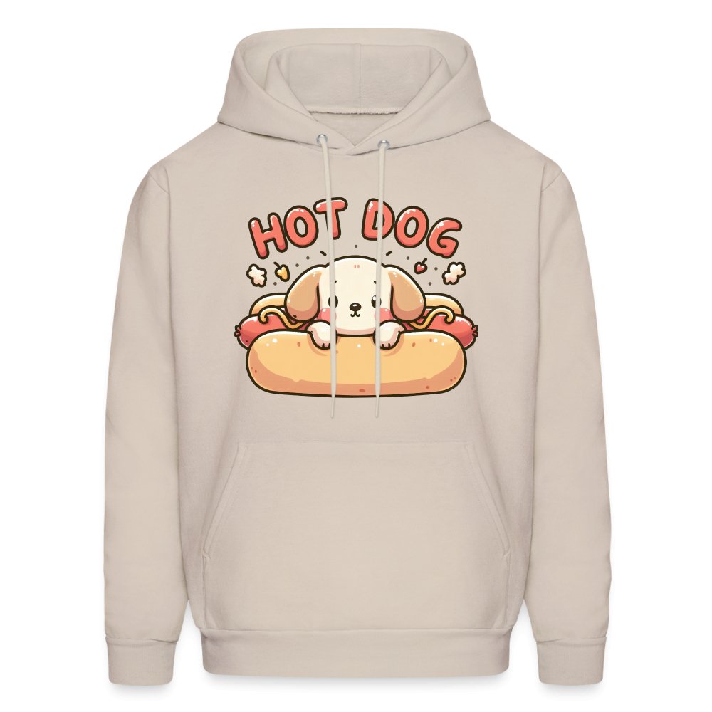 Hot Dog Hoodie(Puppy inside Hot Dog Bun) - option1# - Men's Hoodie | Hanes P170