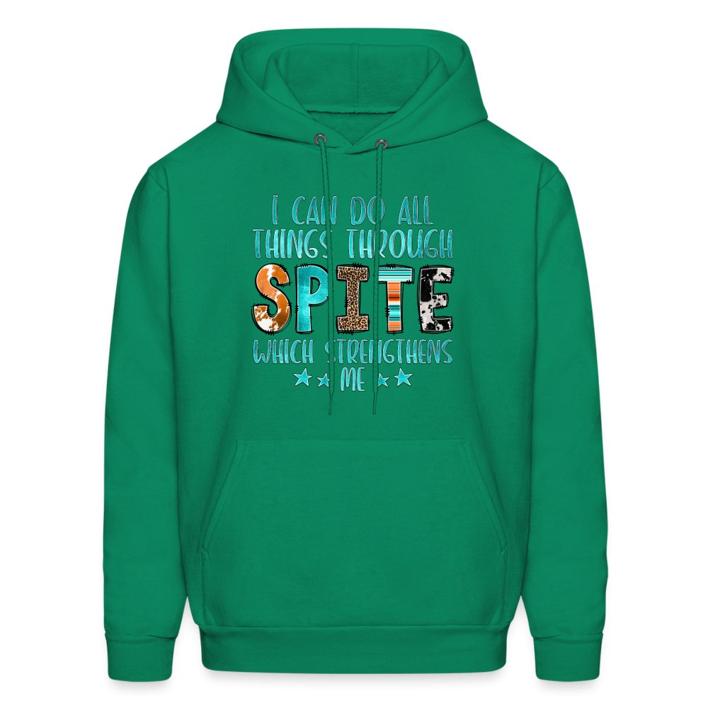 I Can Do All Things Through Spite Which Strengthens Me Hoodie - option1# - Men's Hoodie | Hanes P170