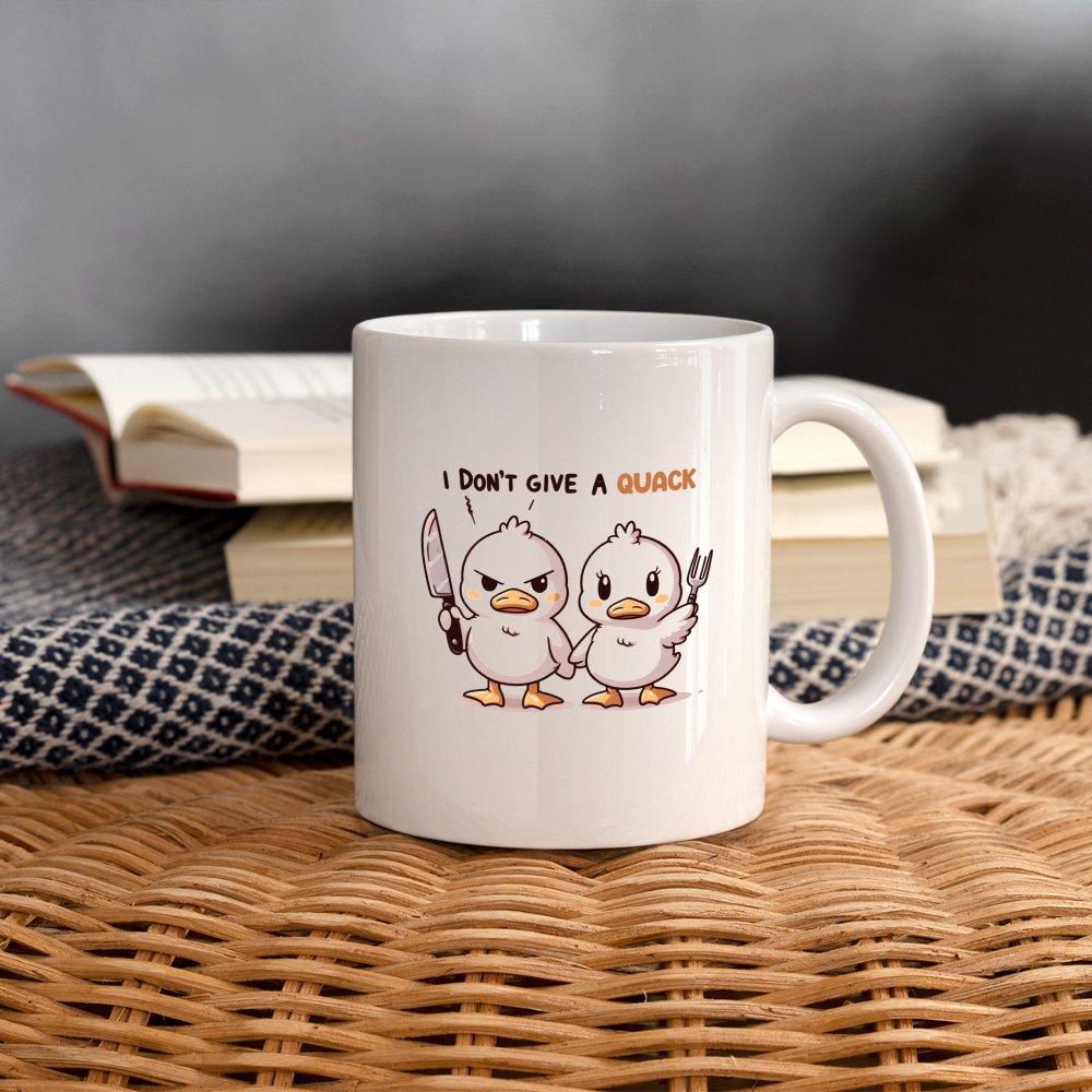 I Don't Give a Quack Coffee Mug (Ducks with Attitude) - option1# - Coffee/Tea Mug | BestSub B101AA