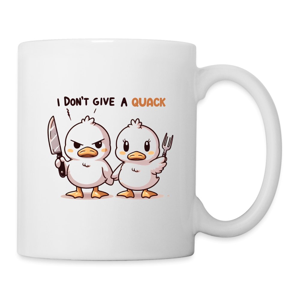 I Don't Give a Quack Coffee Mug (Ducks with Attitude) - option1# - Coffee/Tea Mug | BestSub B101AA