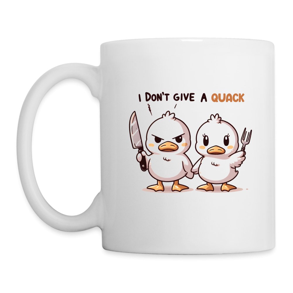 I Don't Give a Quack Coffee Mug (Ducks with Attitude) - option1# - Coffee/Tea Mug | BestSub B101AA