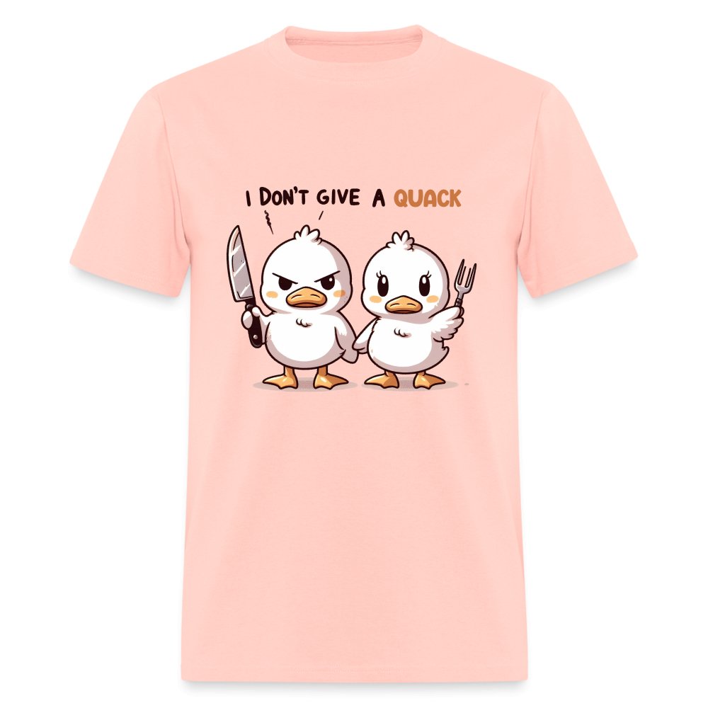 I Don't Give a Quack T-Shirt (Ducks with Attitude) - option1# - Unisex Classic T-Shirt | Fruit of the Loom 3930