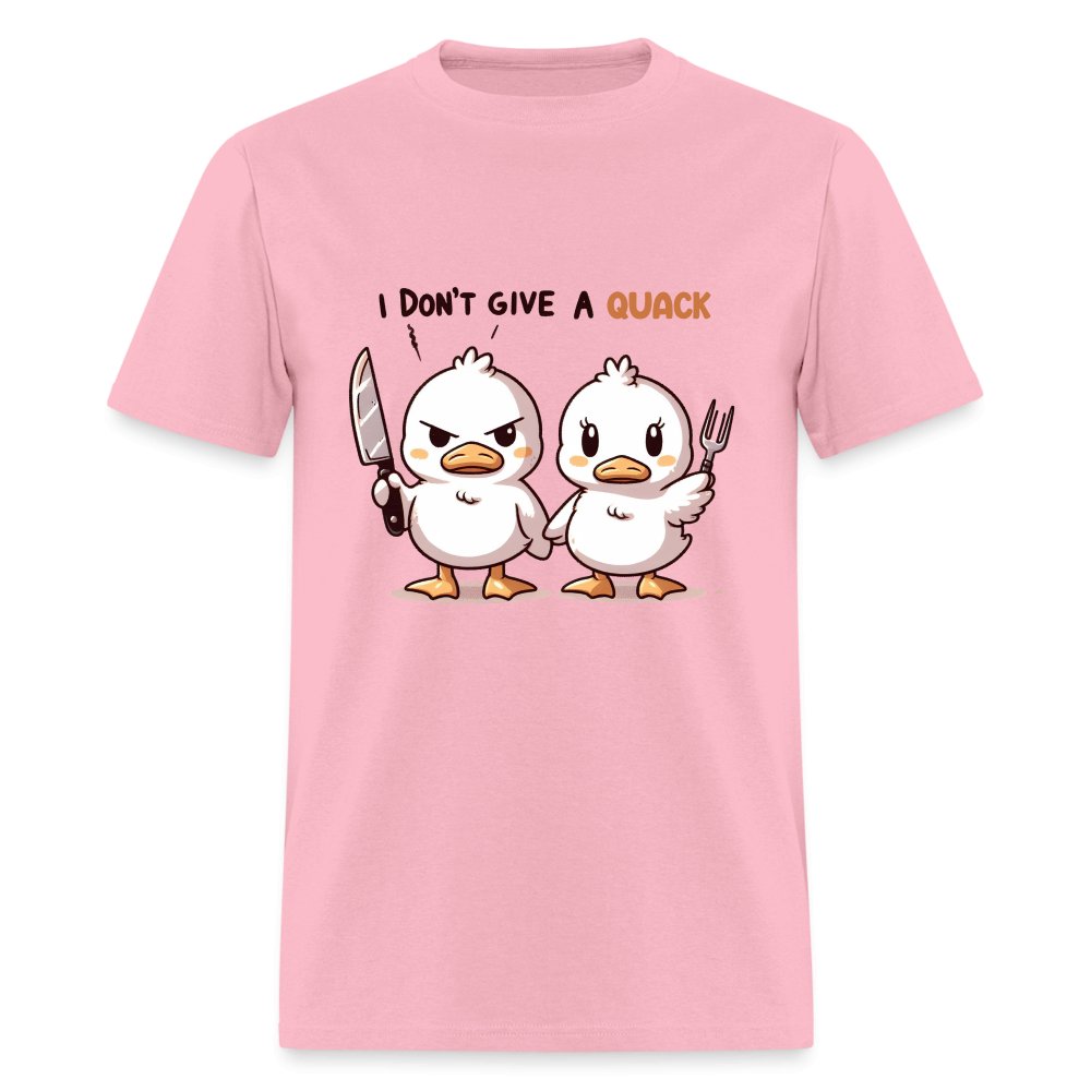 I Don't Give a Quack T-Shirt (Ducks with Attitude) - option1# - Unisex Classic T-Shirt | Fruit of the Loom 3930