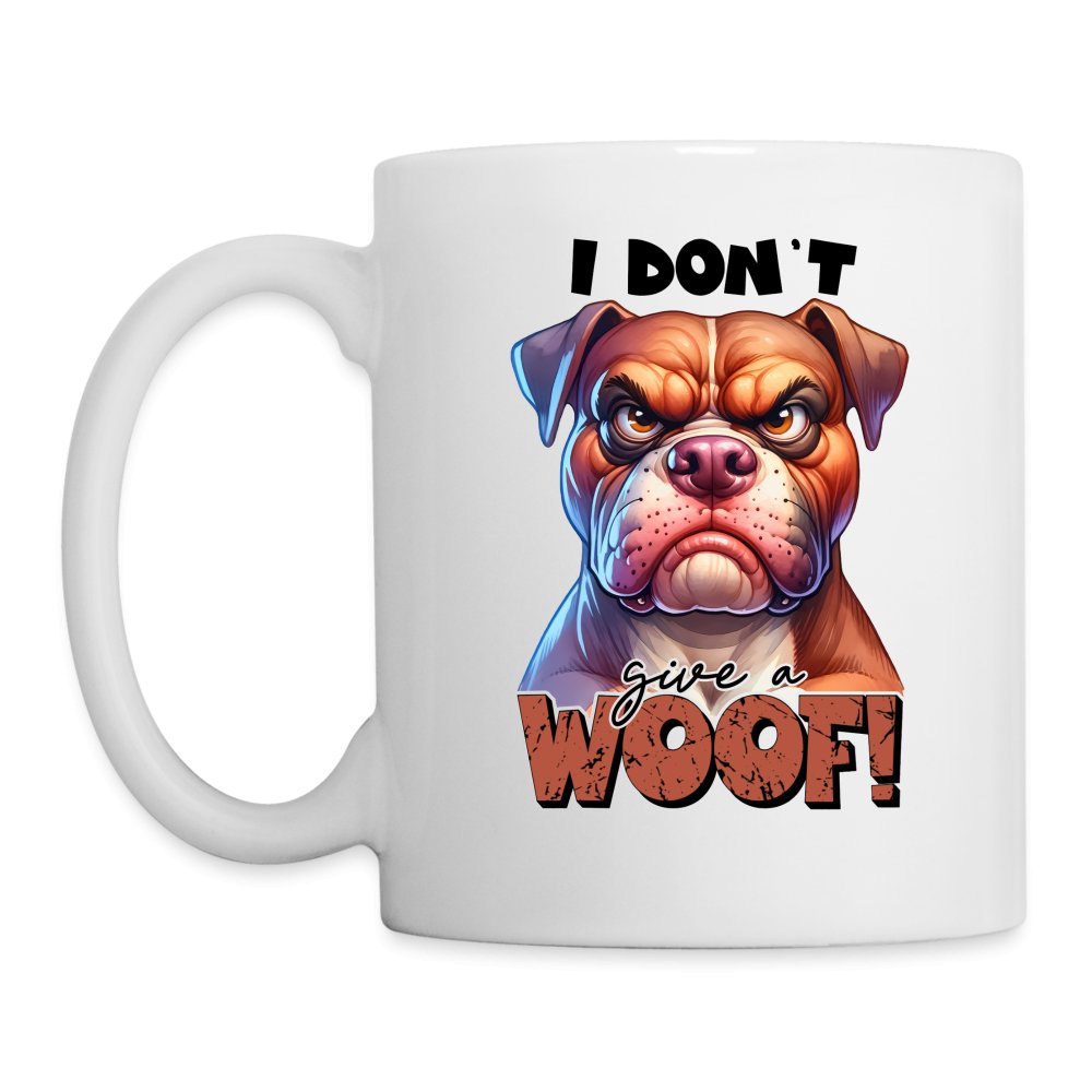 I Don't Give a Woof (Grumpy Dog with Attitude) Coffee Mug - option1# - Coffee/Tea Mug | BestSub B101AA