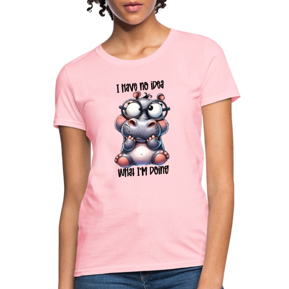 I Have No Idea What I'm Doing Women's Contoured T-Shirt - option1# - Women's T-Shirt | Fruit of the Loom L3930R