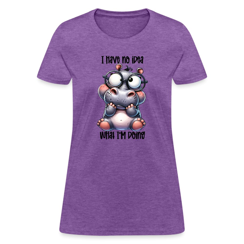 I Have No Idea What I'm Doing Women's Contoured T-Shirt - option1# - Women's T-Shirt | Fruit of the Loom L3930R