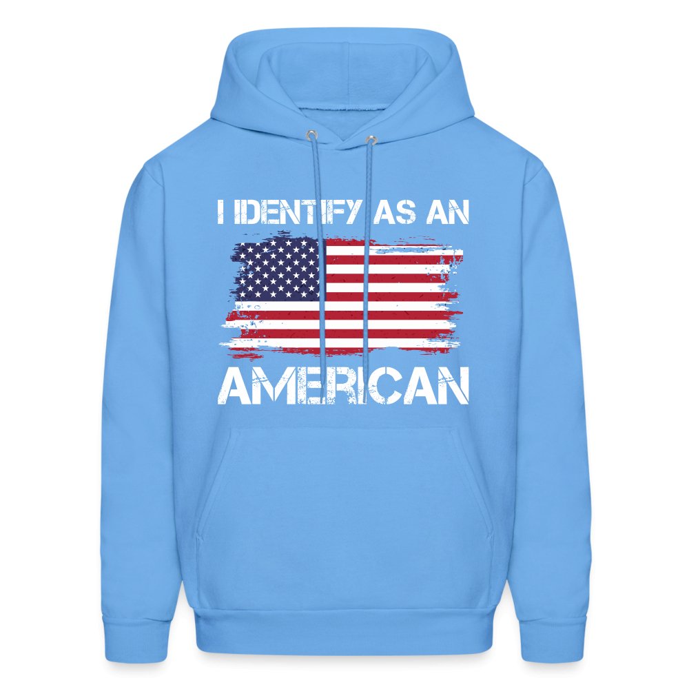 I Identify as an American Hoodie - option1# - Men's Hoodie | Hanes P170