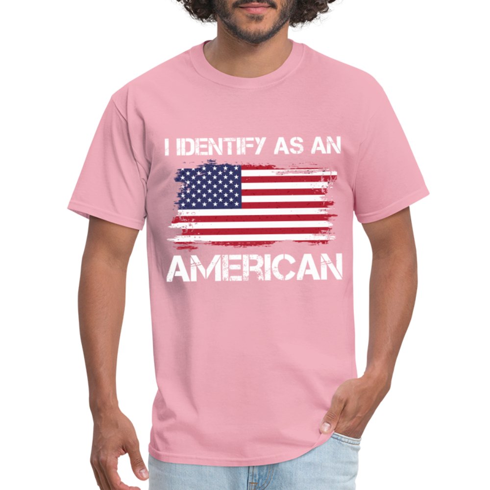 I Identify as an American T-Shirt - option1# - Unisex Classic T-Shirt | Fruit of the Loom 3930